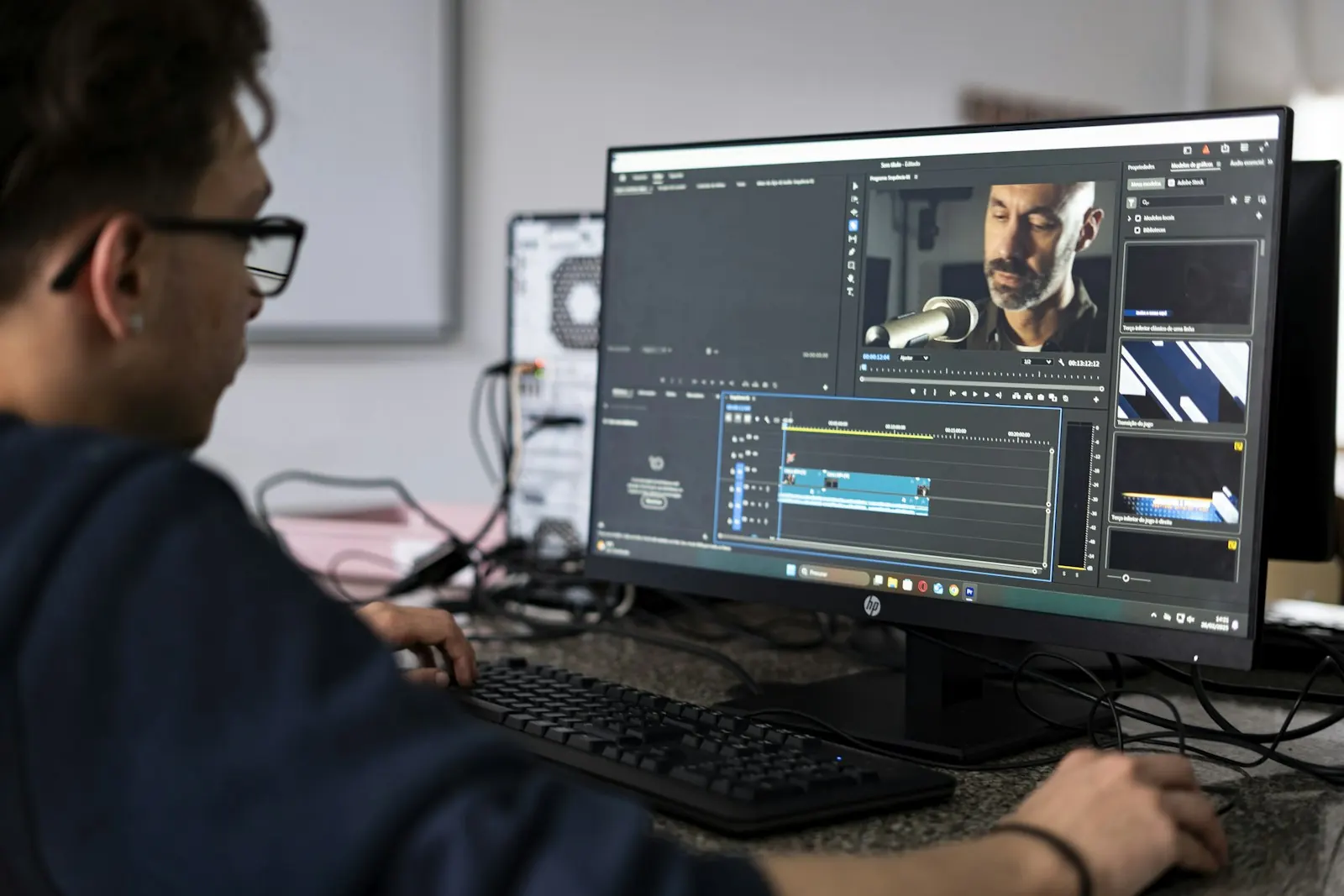 AI video production workspace used to plan references, shots and continuity.